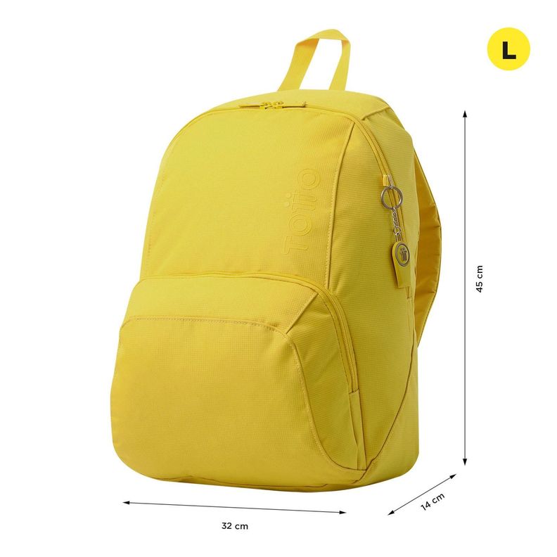 Mochila Urbana Ometto Amarillo Hombre-2