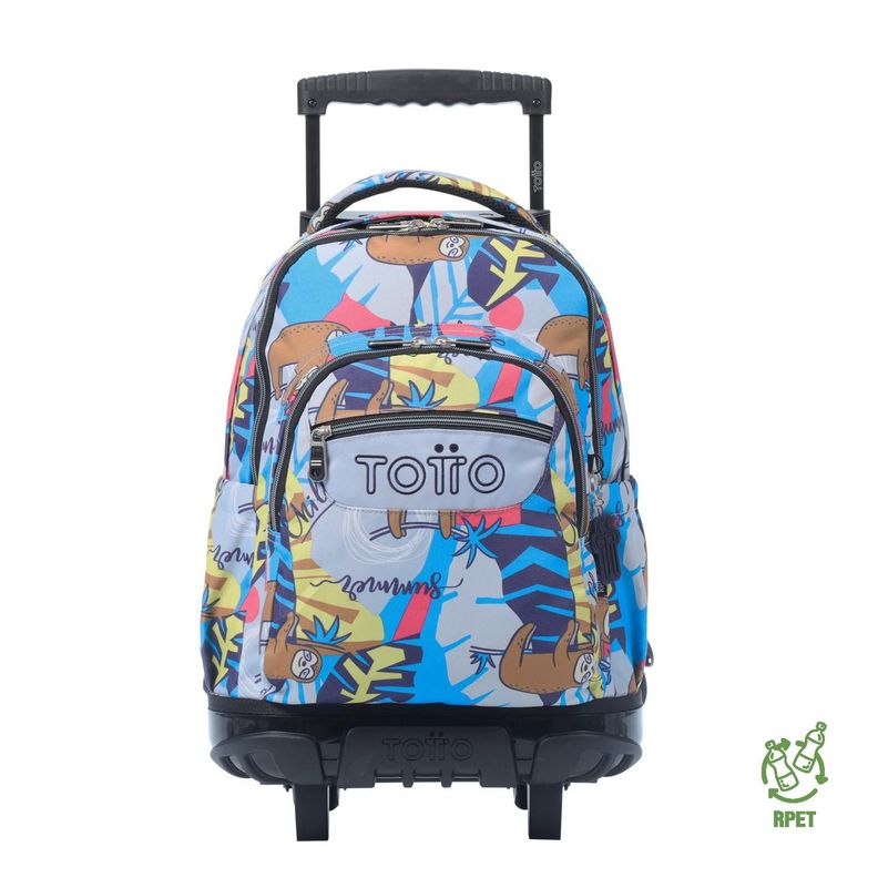 Mochila Escolar con Ruedas Bomper Renglon Lazel-0