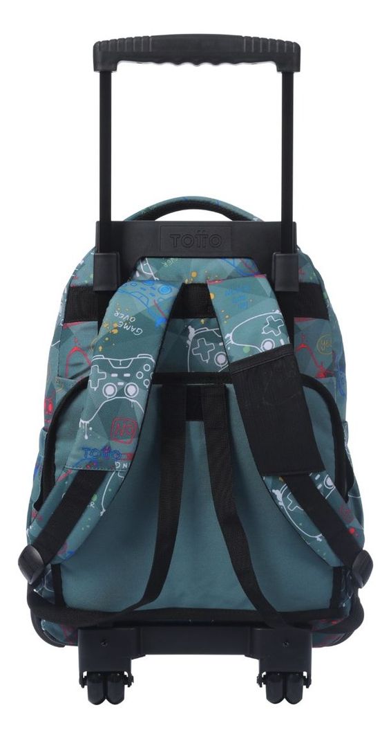 Mochila Urbana Notebook Escolar Ruedas Totto Classic Niño-2