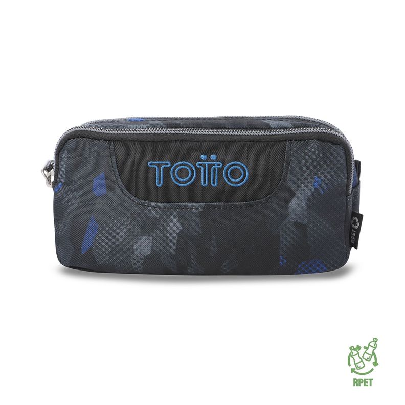 Estuche Escolar Pequeno para Hombre  Negro
