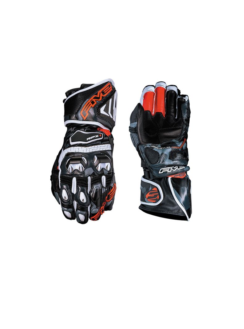 Guantes De Moto Five RFX1 Camo Red-0