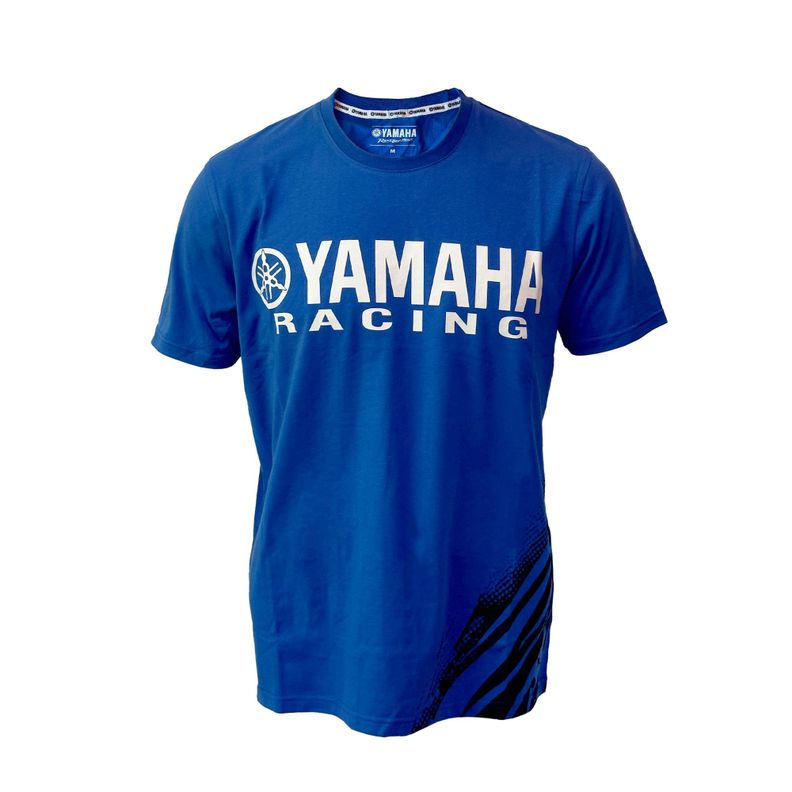 Polera De Hombre Manga Corta Yamaha Path Azul-0
