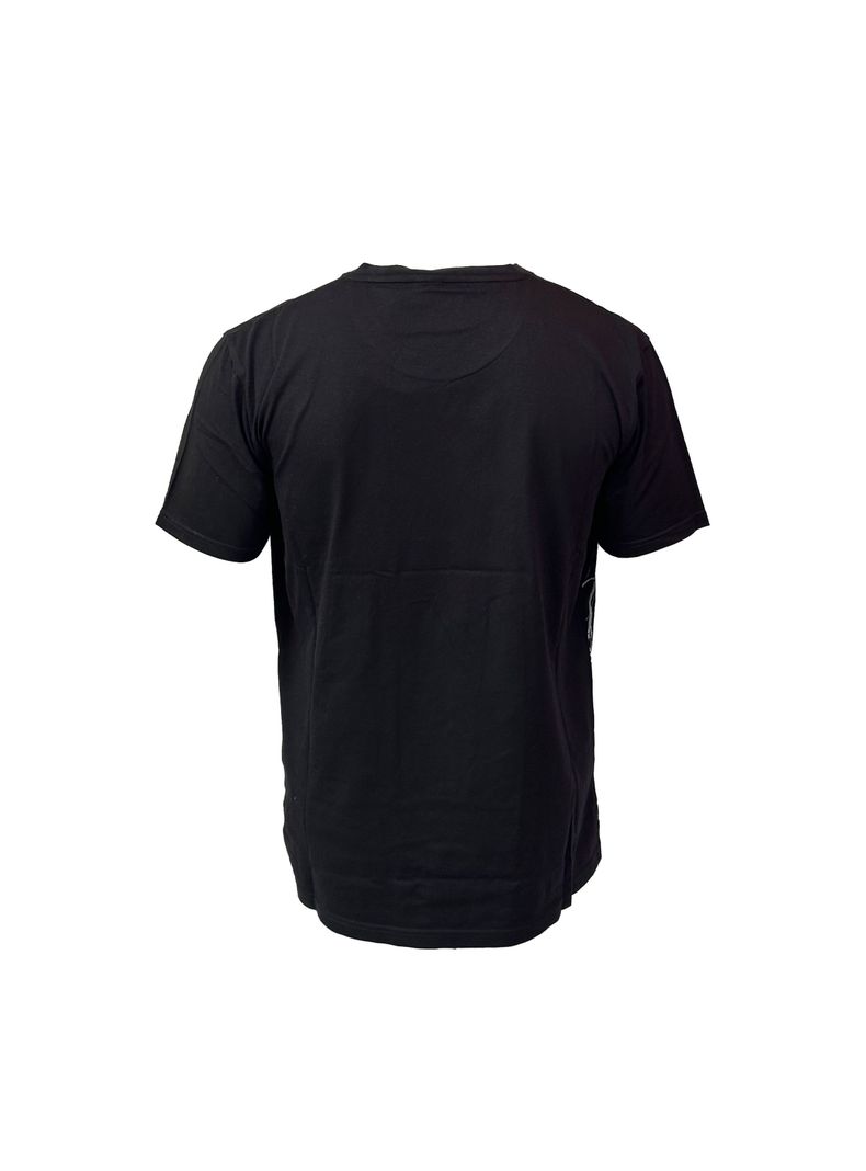 Polera De Hombre Manga Corta Hombre Shadow Negro-2