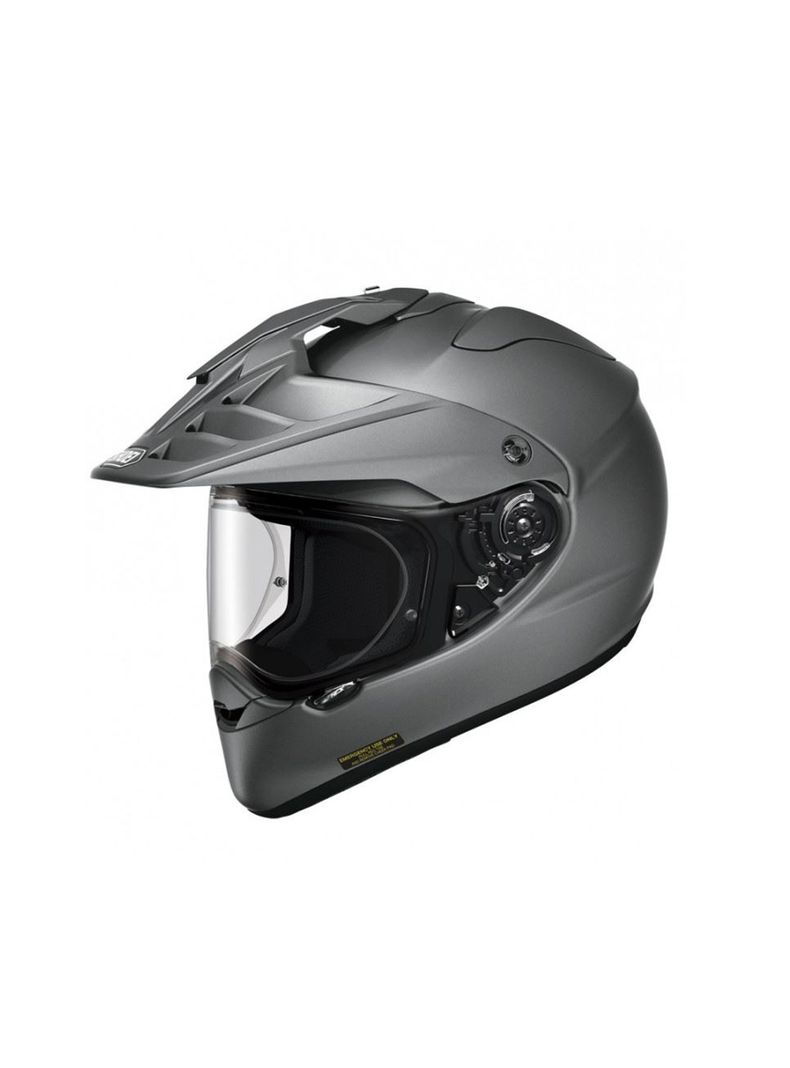 Kit Casco Shoei Hornet Adv Gris + 2 visores Mate Talla S-0