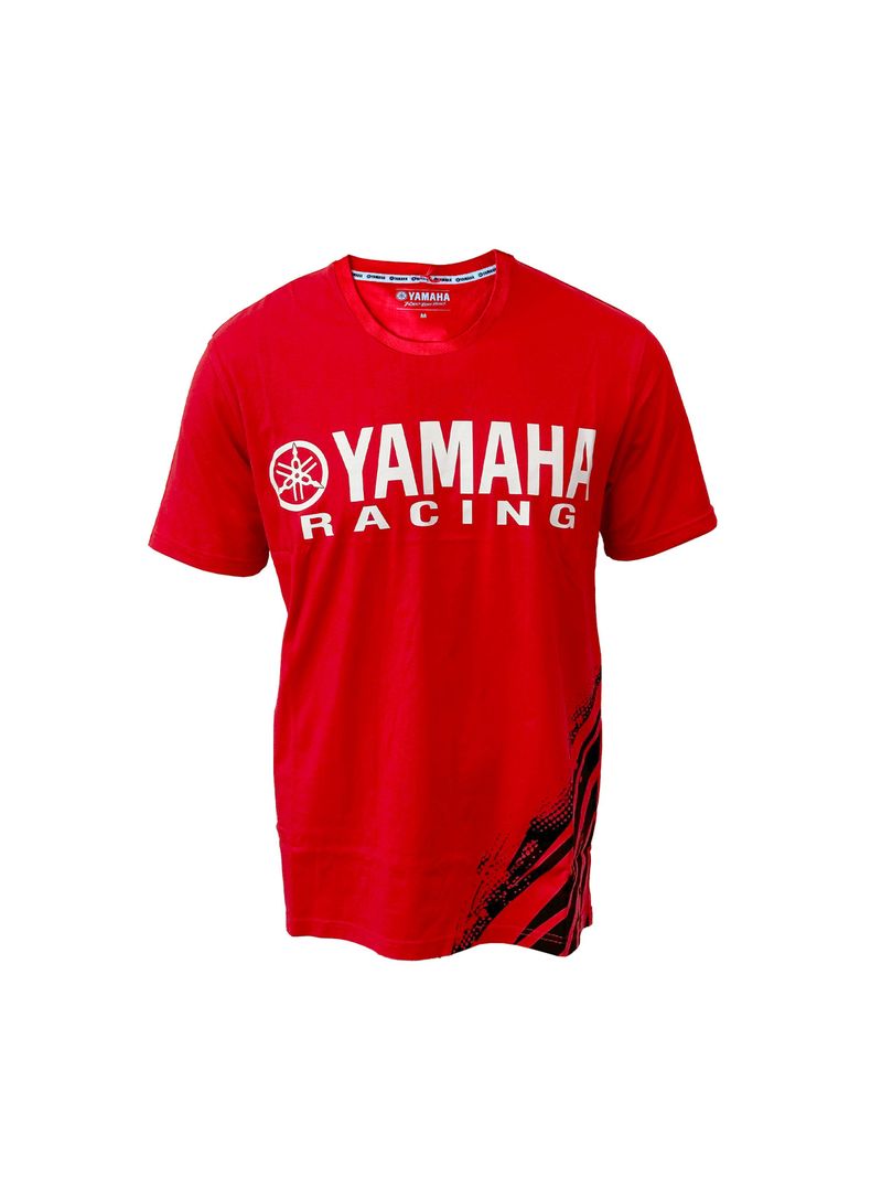 Polera De Hombre Manga Corta Yamaha Path Rojo-0
