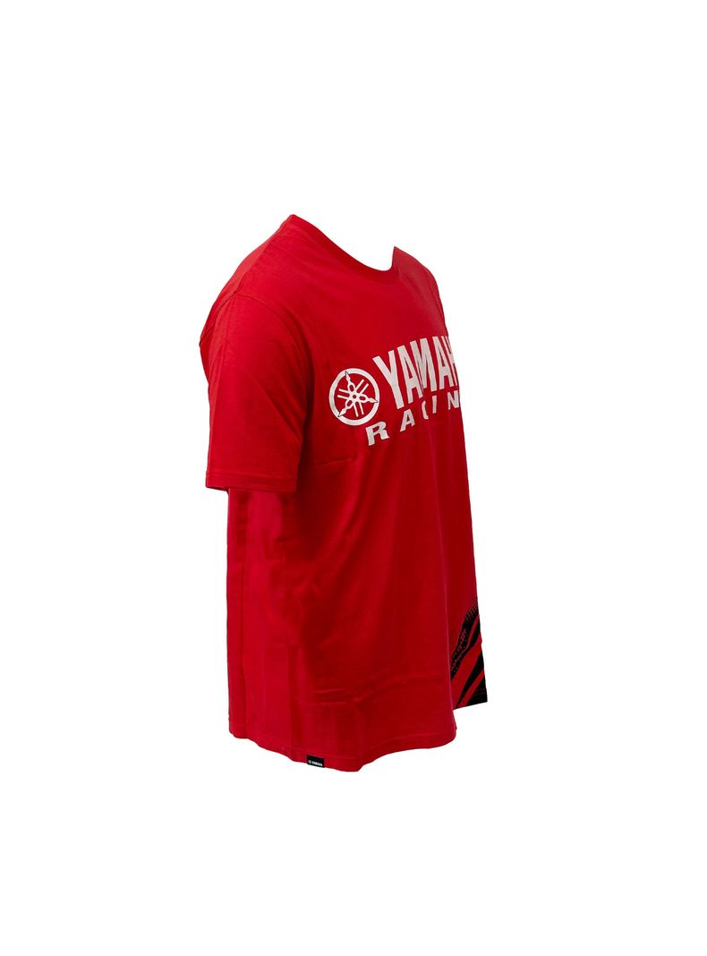 Polera De Hombre Manga Corta Yamaha Path Rojo-1