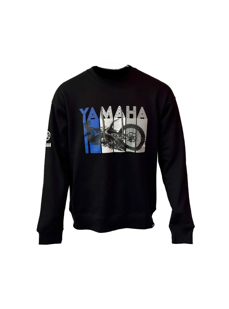 Polerón De Hombre Manga Larga Yamaha Basic-0