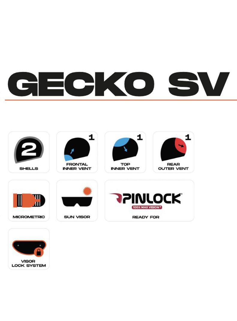 Casco axxis  gecko sv capital  negro mate-5