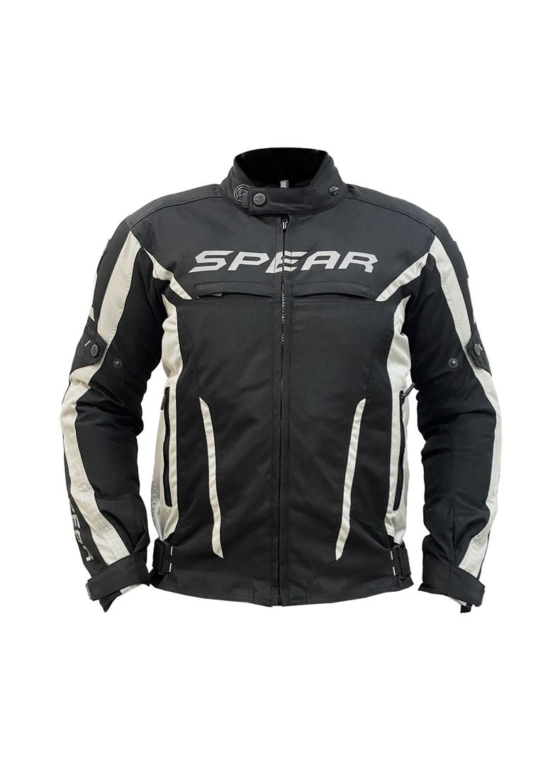 Chaqueta De Moto Spear Concorde Gris-0