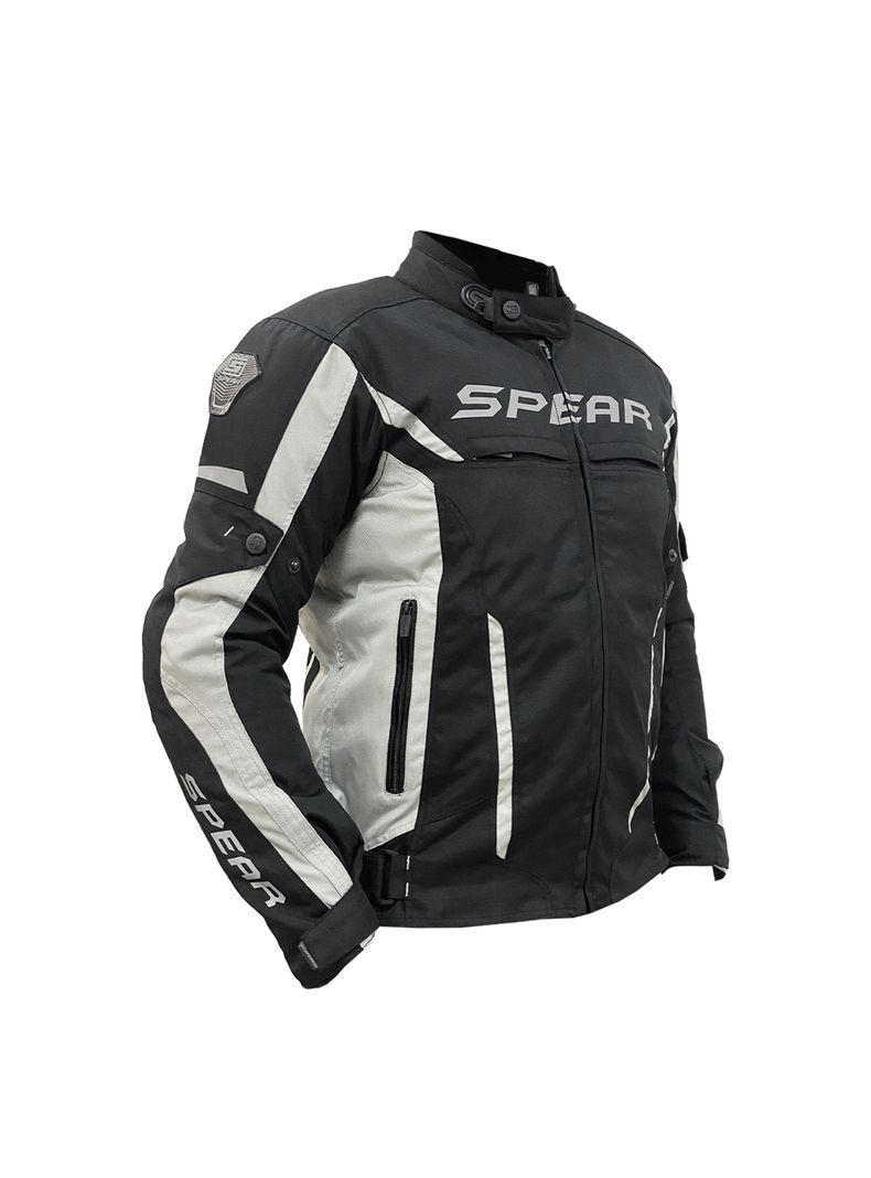 Chaqueta De Moto Spear Concorde Gris-1