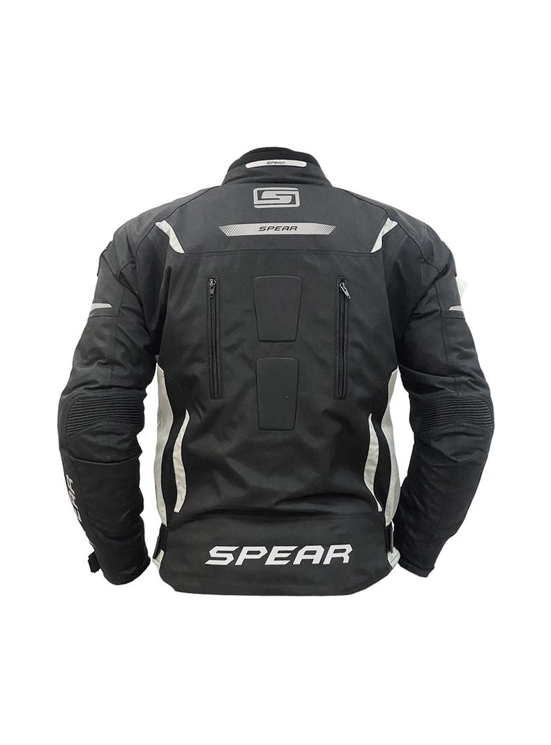 Chaqueta De Moto Spear Concorde Gris-2