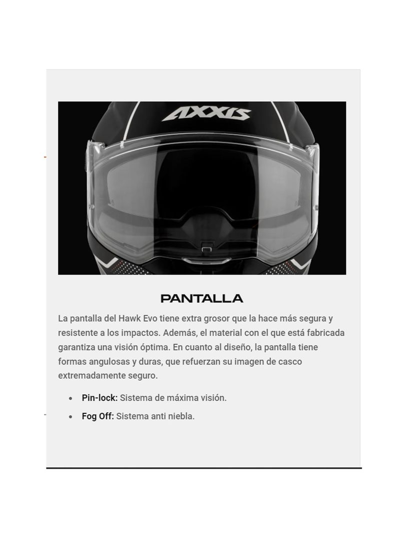 Casco Axxis Hawk Sv Evo Daytona C7 Azul Mate-8