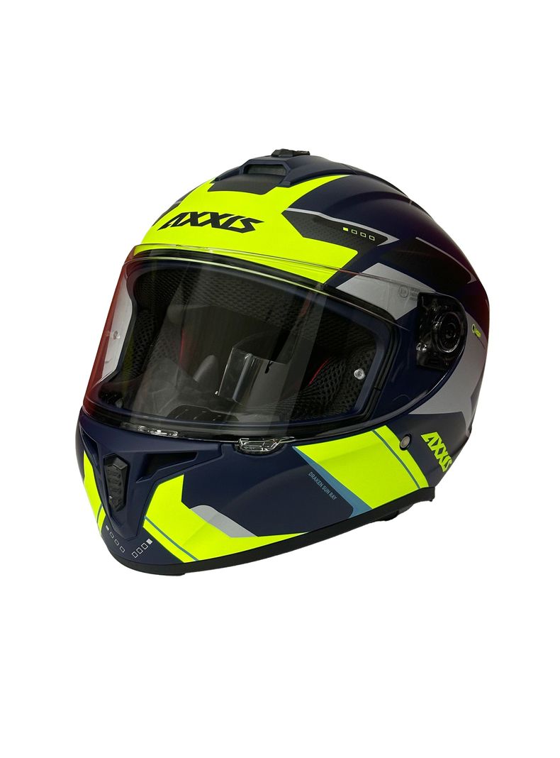 Casco Axxis Draken S Sunray C2 Flúor mate-0