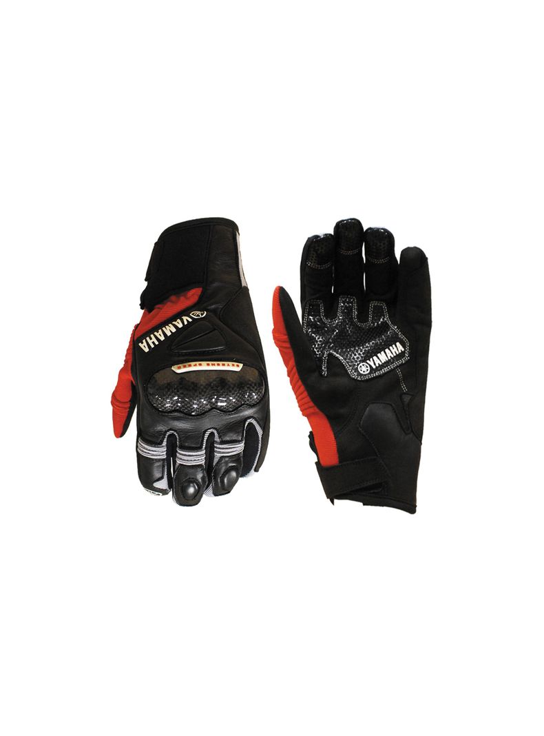 Guantes De Moto Yamaha Rojo-0