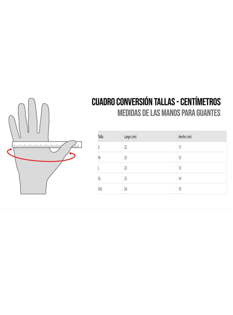 Guantes De Moto Yamaha Rojo-3