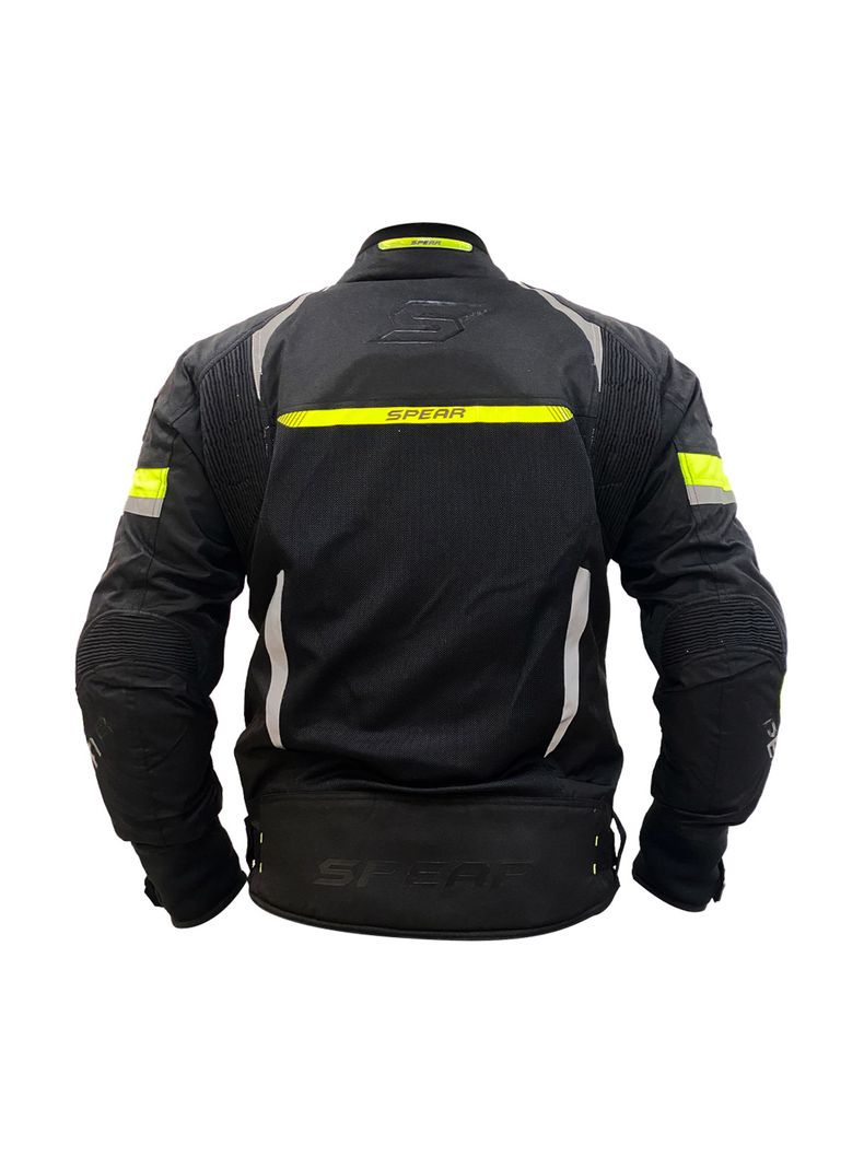 Chaqueta De Moto Spear Mif Rider Amarillo-2