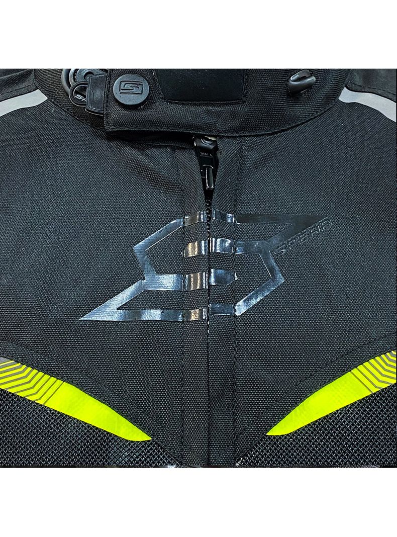 Chaqueta De Moto Spear Mif Rider Amarillo-4