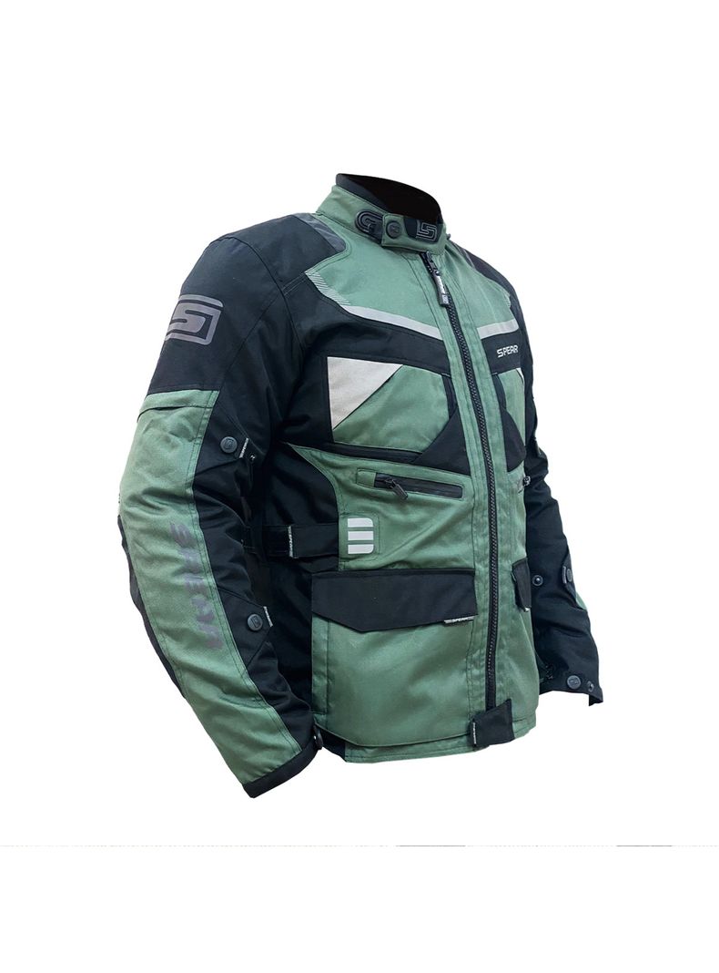 Chaqueta De Moto Spear Tornado Militar-1