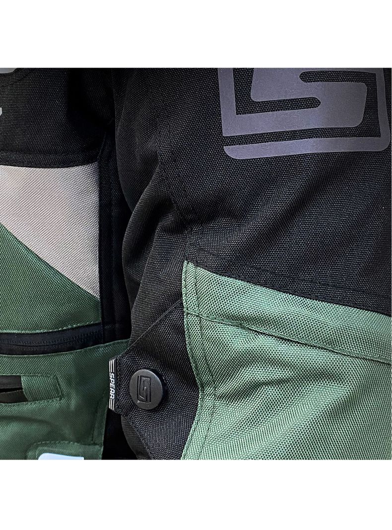 Chaqueta De Moto Spear Tornado Militar-3