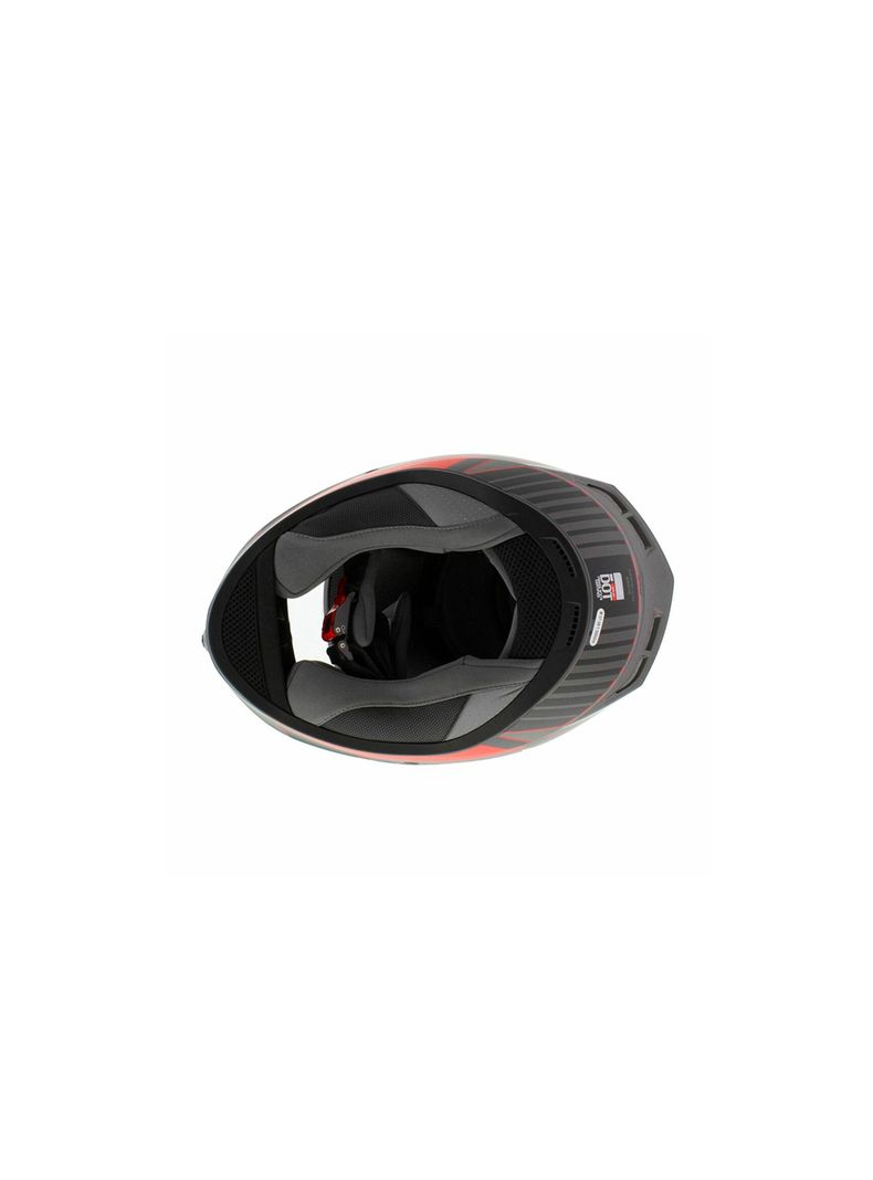 Casco axxis draken s mp4 Rojo + Visor Ahumado-6