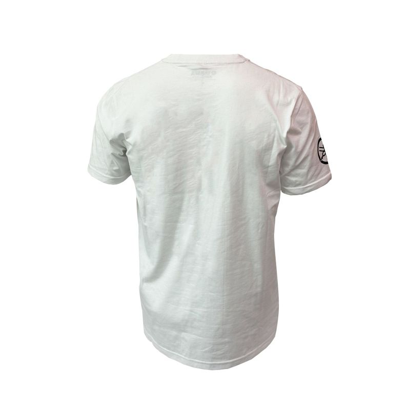 Polera De Hombre Manga Corta Yamaha Ribbon Blanco-3