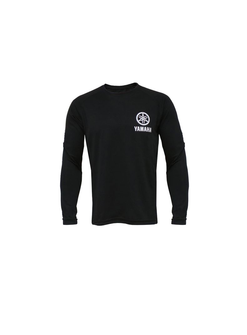 Polera Térmica Primera Capa De Hombre Yamaha Negro-0