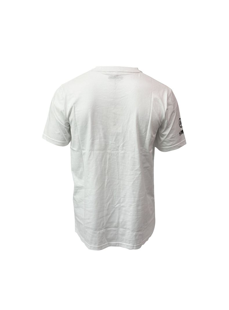 Polera De Hombre Manga Corta Yamaha Diapason Blanco-2