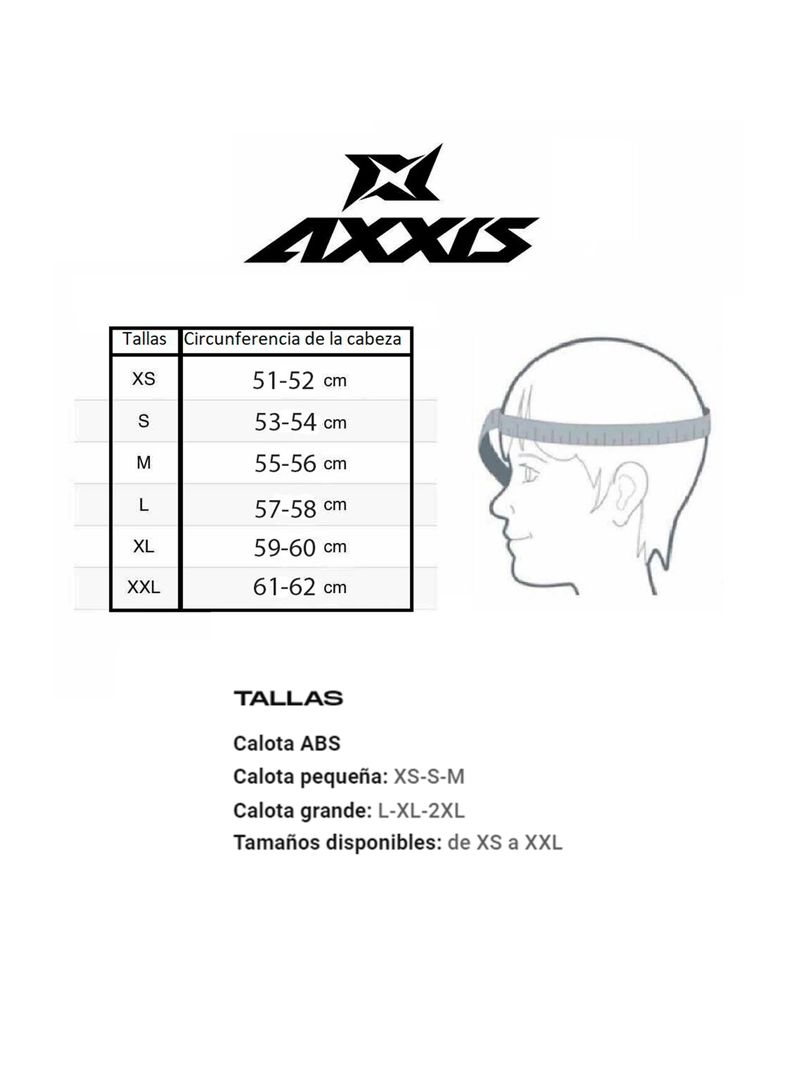 Kit Casco axxis draken s slide naranja + Visor ahumado-4