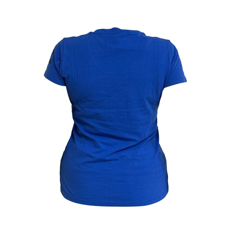 Polera De Mujer Manga Corta Yamaha Diapasón Azul-2