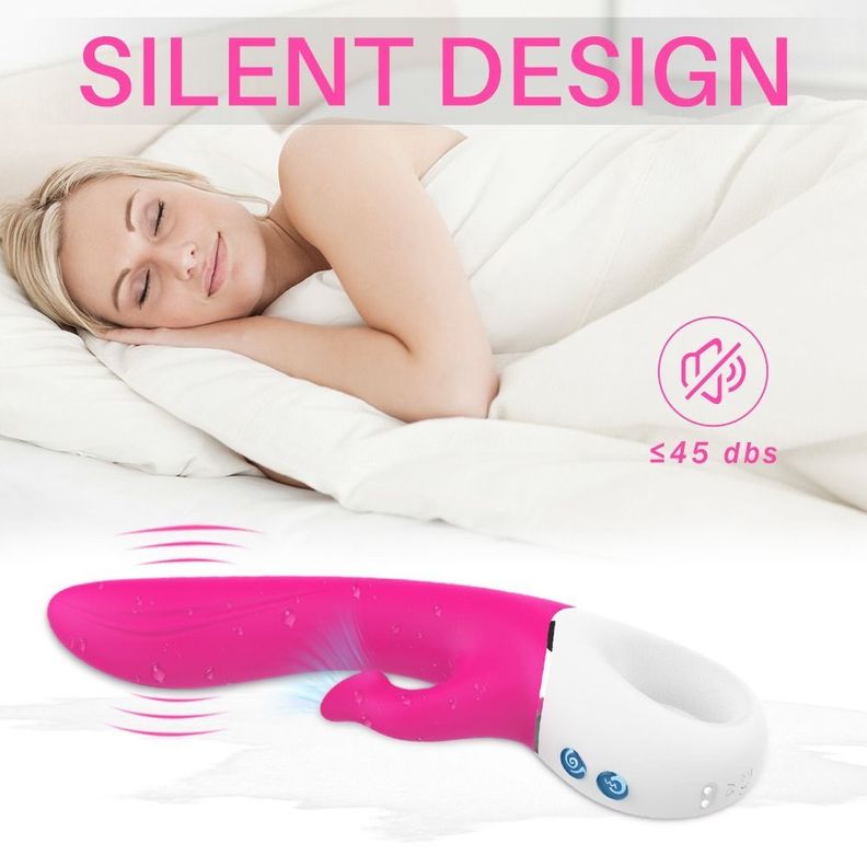 Dew Vibrador Femenino Dildo Dual Con Succionador Clítoris-4