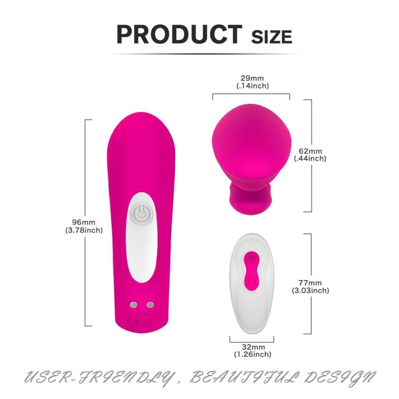 Vibrador Doble Wejoy Tipo C Control Remoto-2