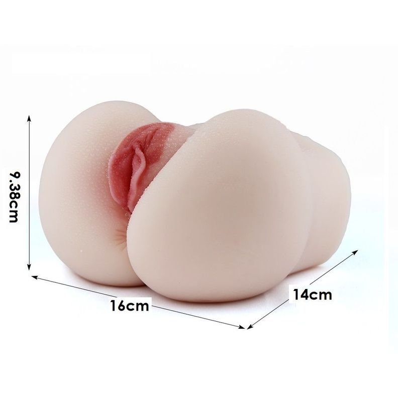 Iveta Masturbador Masculino Vagina Ano Mini Realista-1