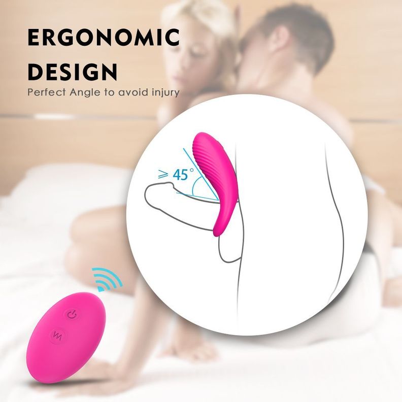 Anillo Para El Pene Vibrador Control Remoto Himan-5