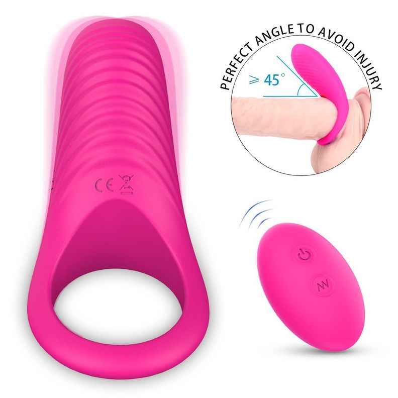 Anillo Para El Pene Vibrador Control Remoto Himan-6