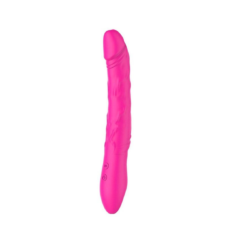 King-2 Dildo Vibrador Realista Con Rotación 360 Exclusivo-0