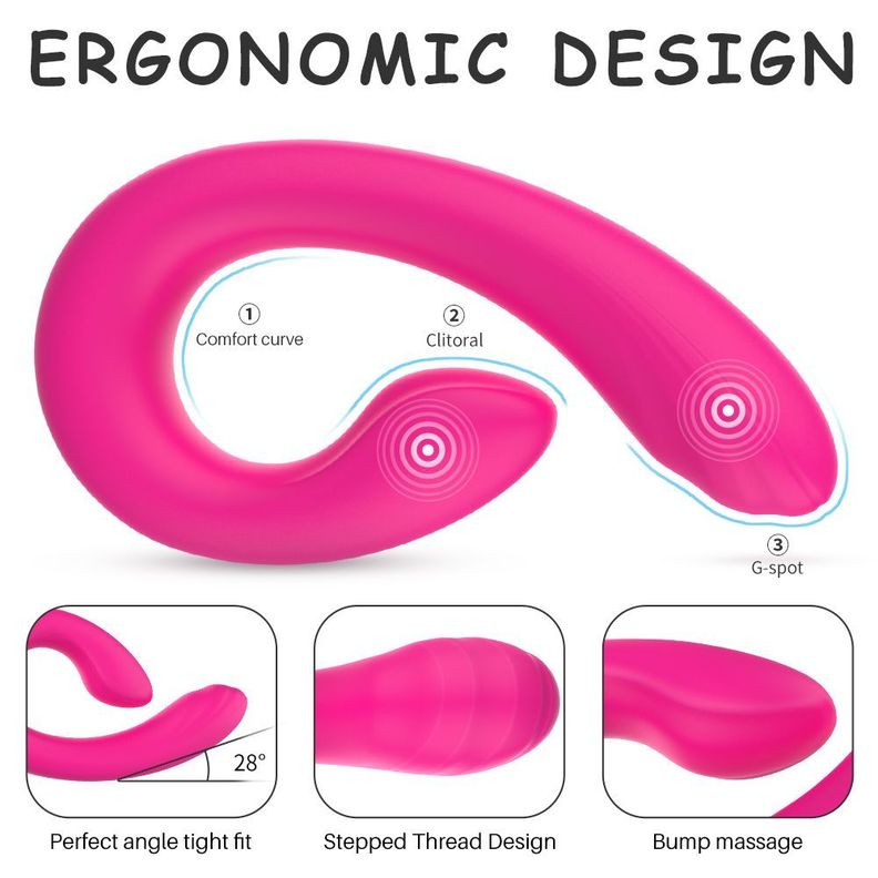 Pheobe Vibrador En C Exclusivo Fersex Juguete Femenino-3
