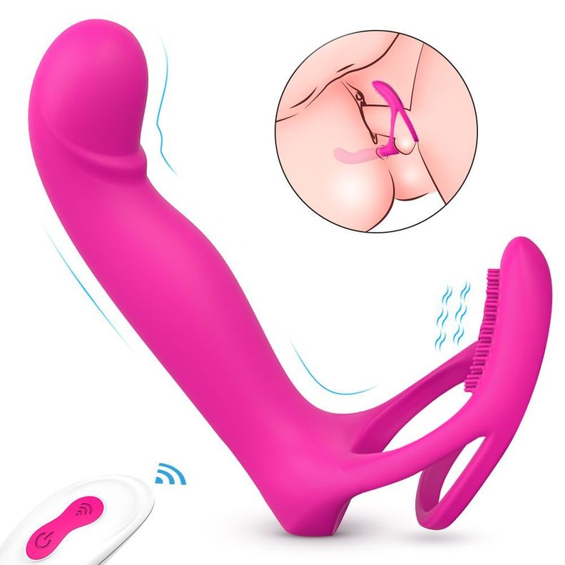 Lorna Anillo Para El Pene Doble Penetración Control Remoto-1