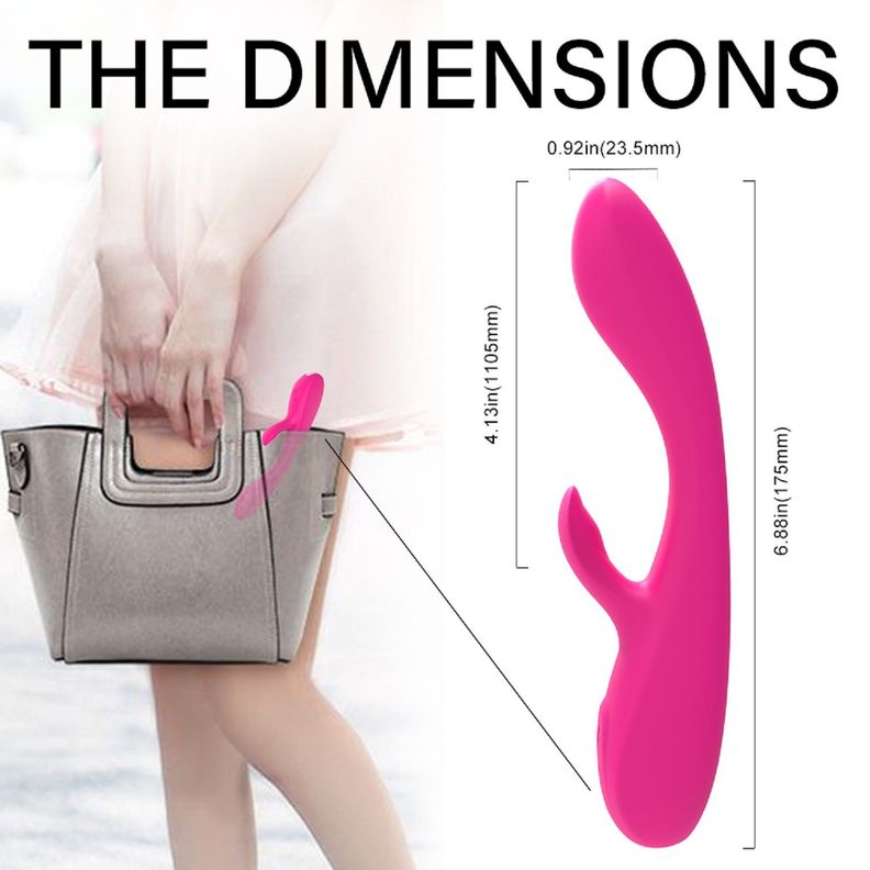 Instinct Dildo Vibrador Dual Estimulador De Clítoris-1