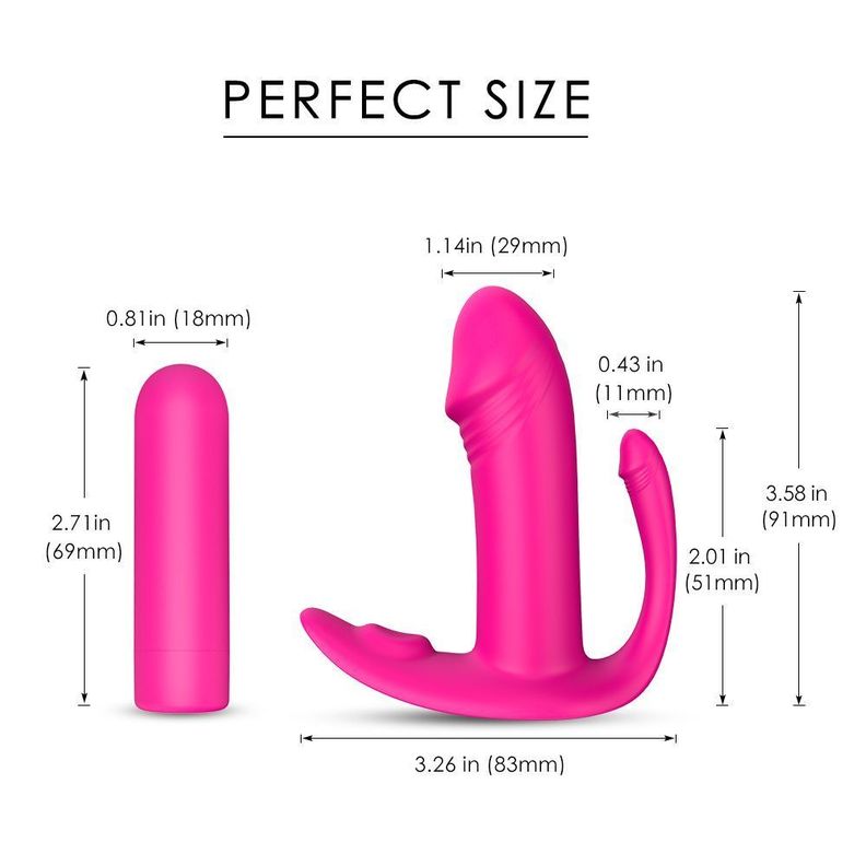Vibrador Triple Didi Estimulador Clítoris FerSex-4