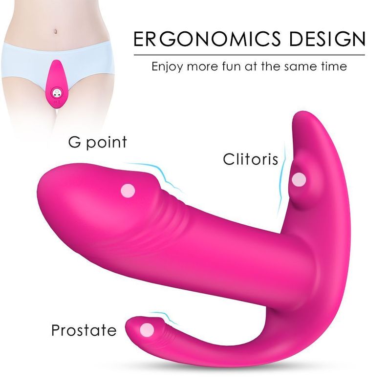 Vibrador Triple Didi Estimulador Clítoris FerSex-2