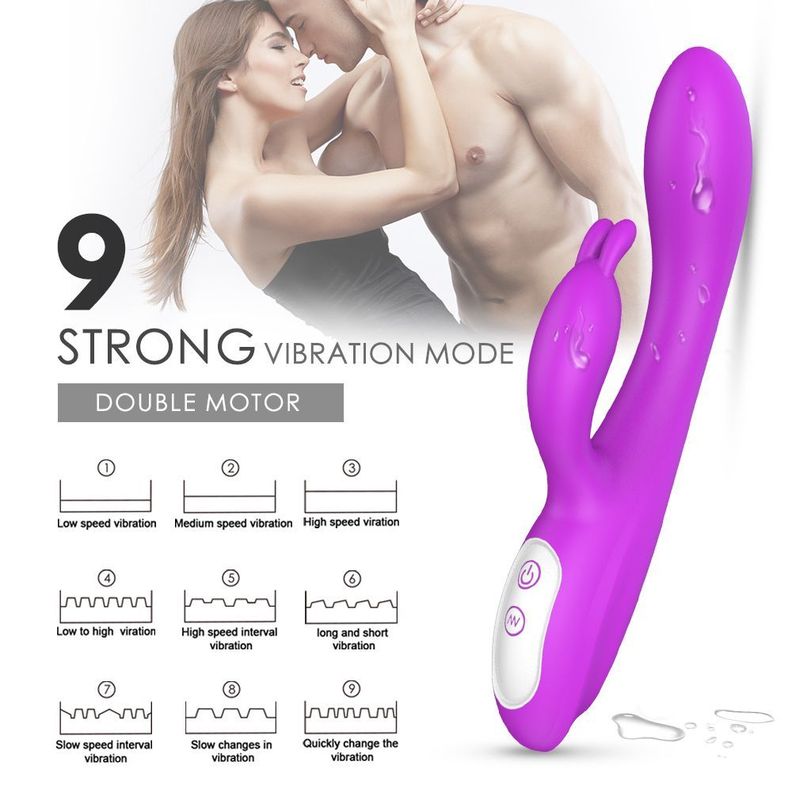 Vibrador Dual Estimulador De Clítoris Naughty-6