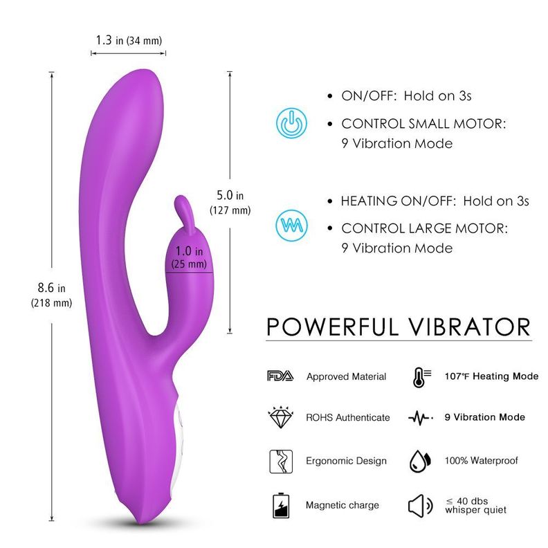 Vibrador Dual Estimulador De Clítoris Naughty-3