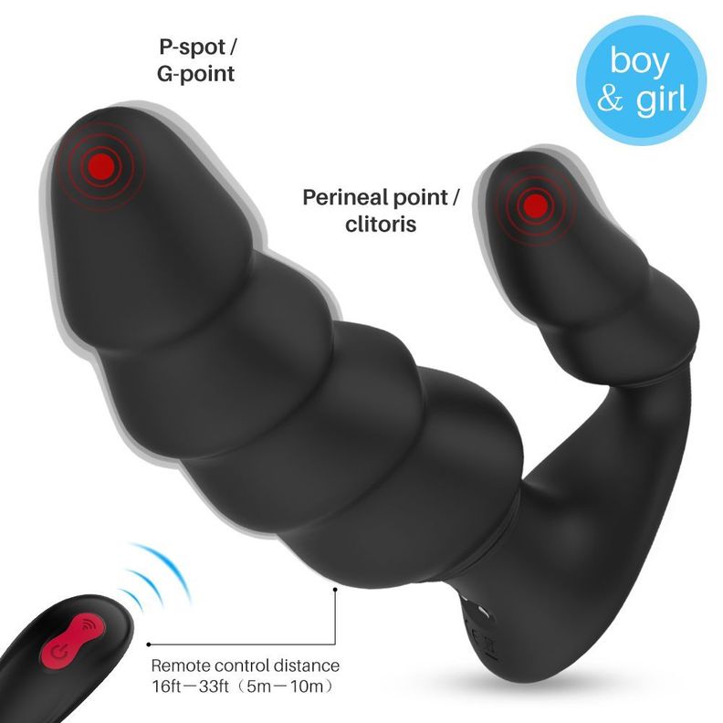 Dragon Masajeador Prostático Con Control Remoto Anal/vaginal-5