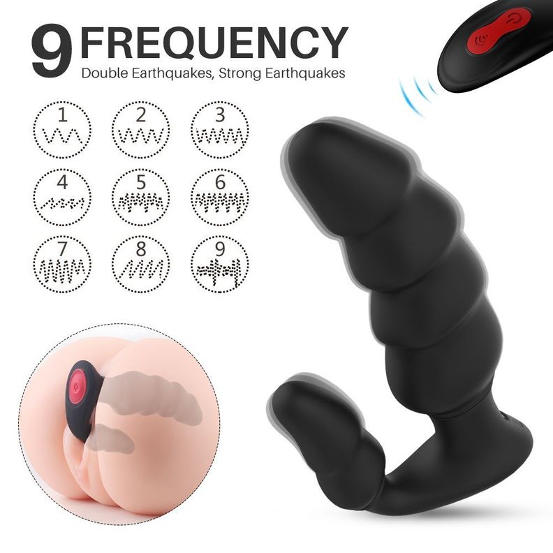 Dragon Masajeador Prostático Con Control Remoto Anal/vaginal-3