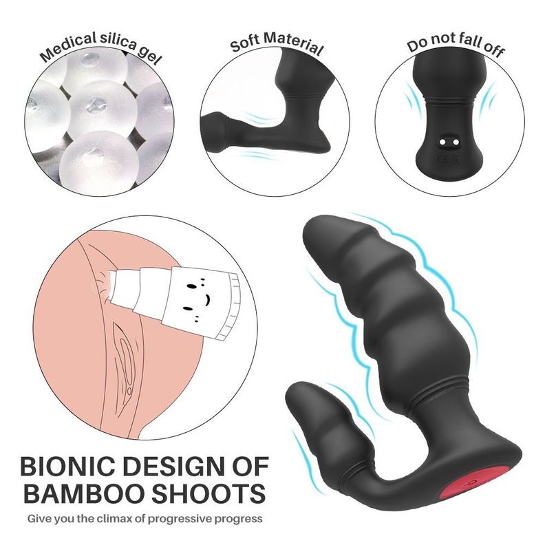 Dragon Masajeador Prostático Con Control Remoto Anal/vaginal-2