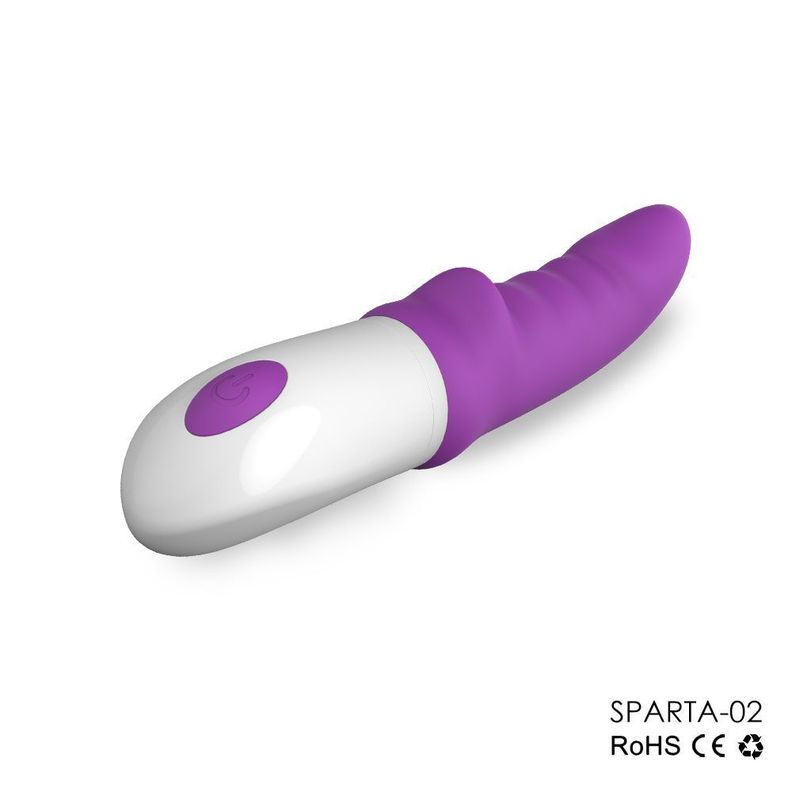 Dildo Vibrador Sparta2 Rotación Grueso-3