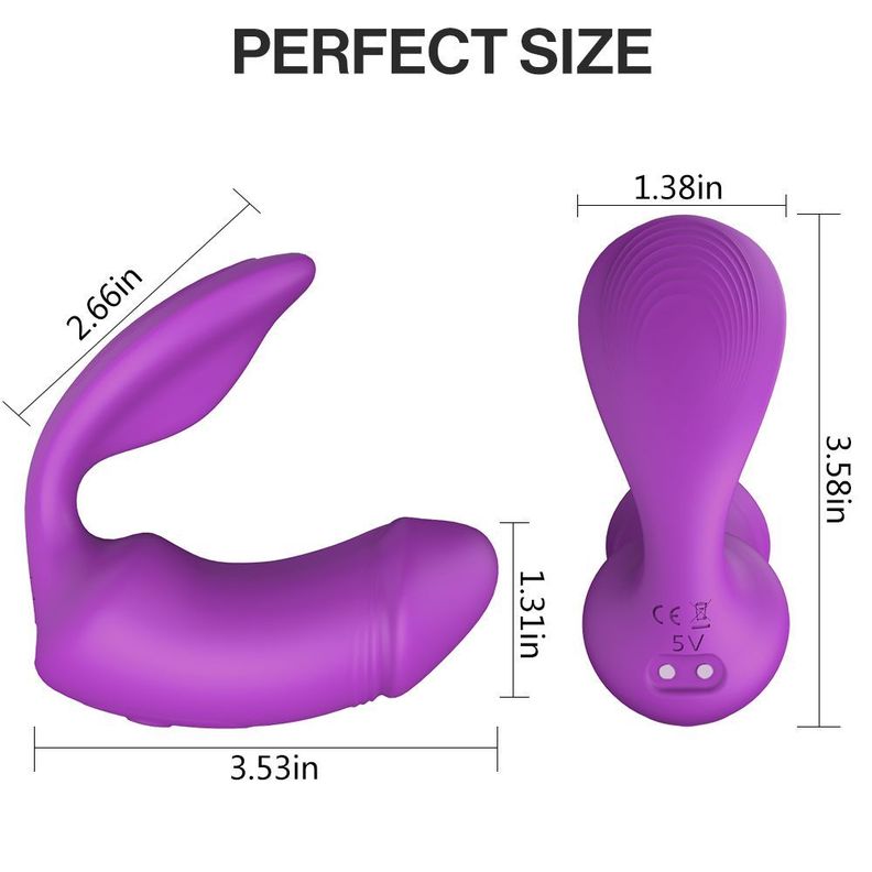 Sparrow Vibrador C Estimulador De Clítoris Control Remoto-1