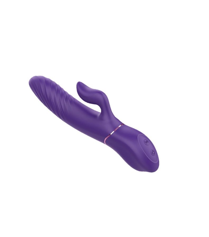 Lighters Vibrador Dual Con Movimiento Atrás Adelante Juguete-0