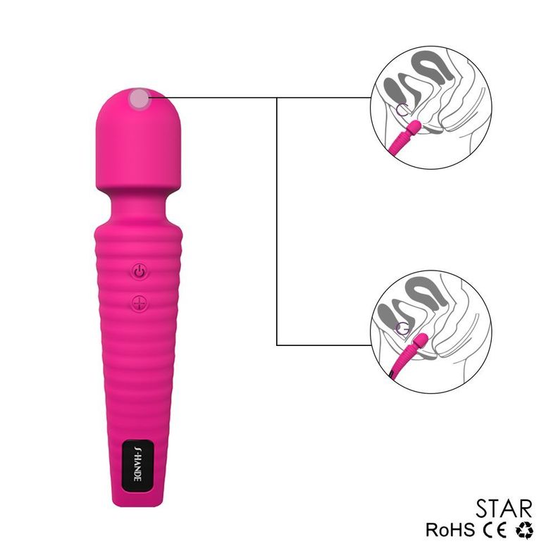 Varita Masajeador  Externo Vibrador Star-6