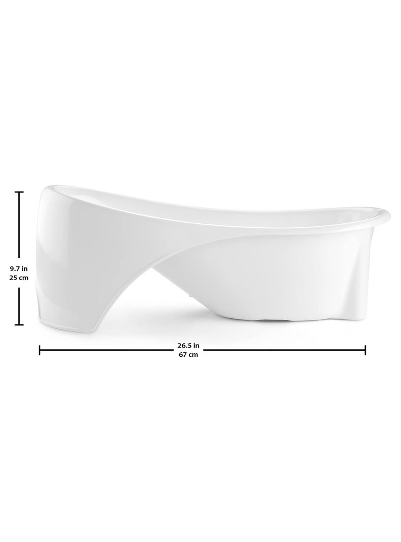 Bañera Con Respaldo Blanco Fisher Price de Mattel-1